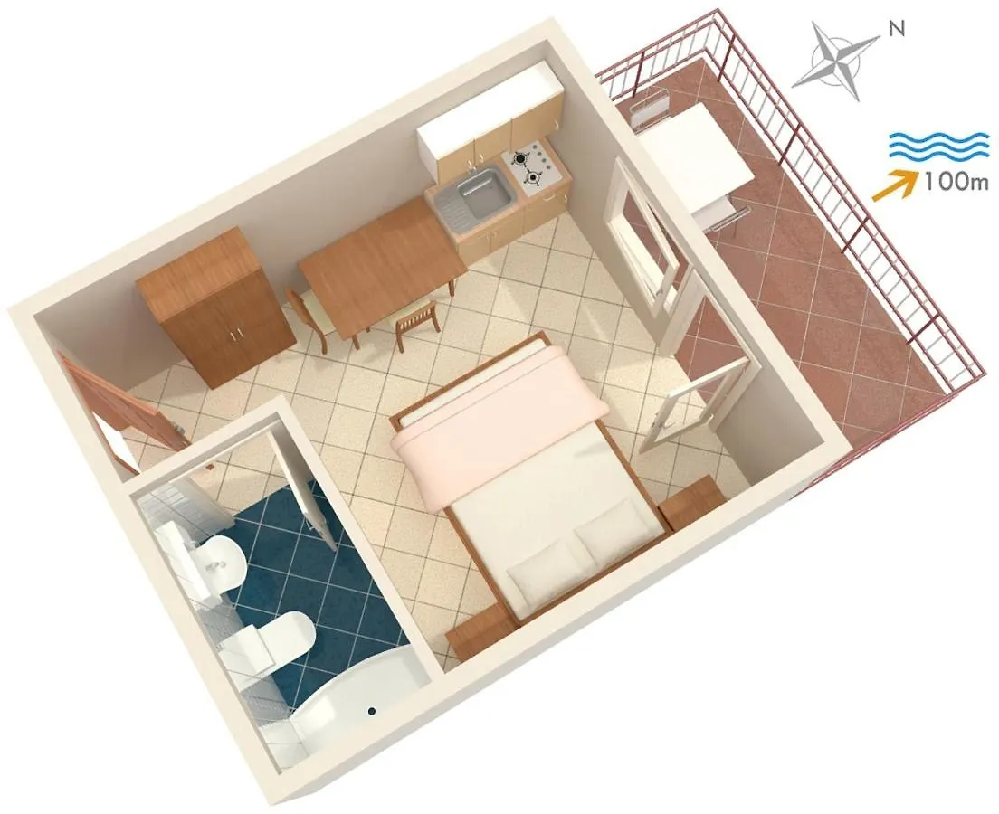 Apartments By The Sea Dramalj, Crikvenica - 2376